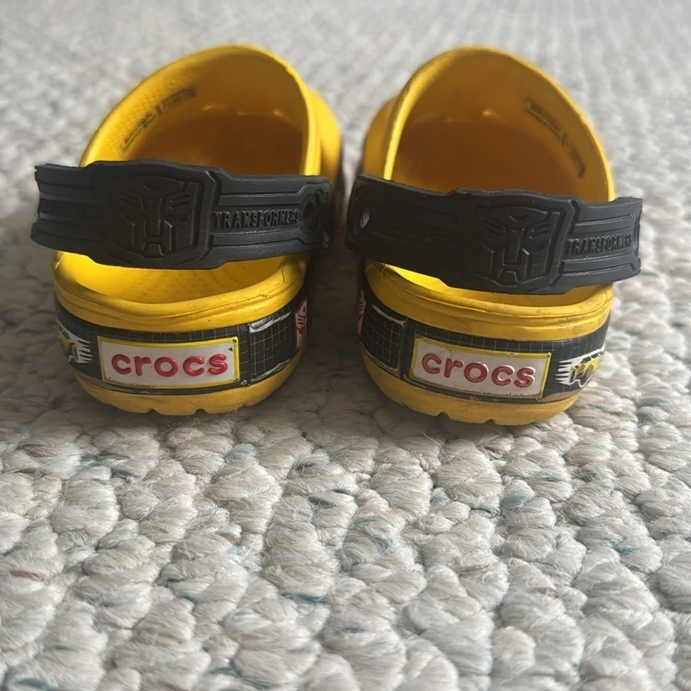 Toddler Bumblebee Yellow Crocs